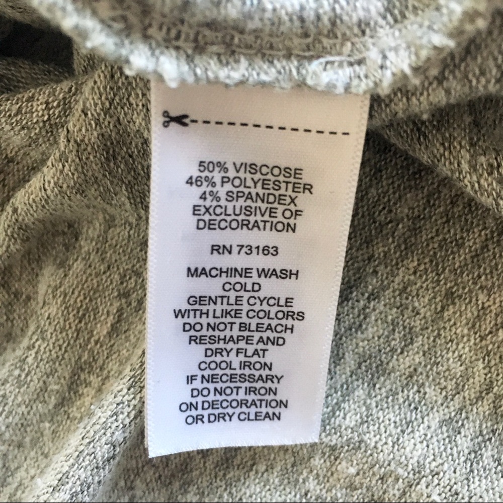 Gray Cowl Neck Sweater - Picture 4 of 5